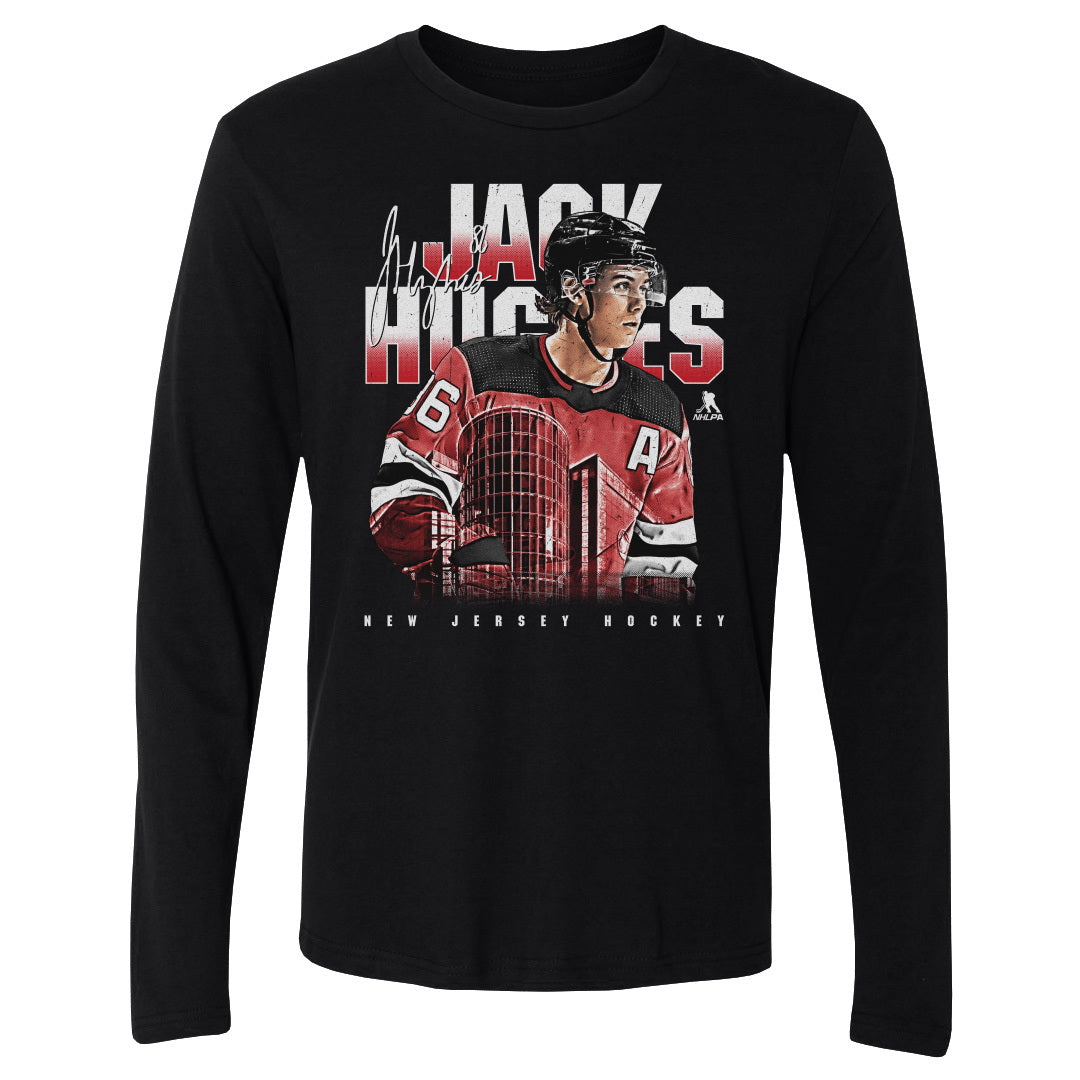 Jack Hughes Men&#39;s Long Sleeve T-Shirt | 500 LEVEL