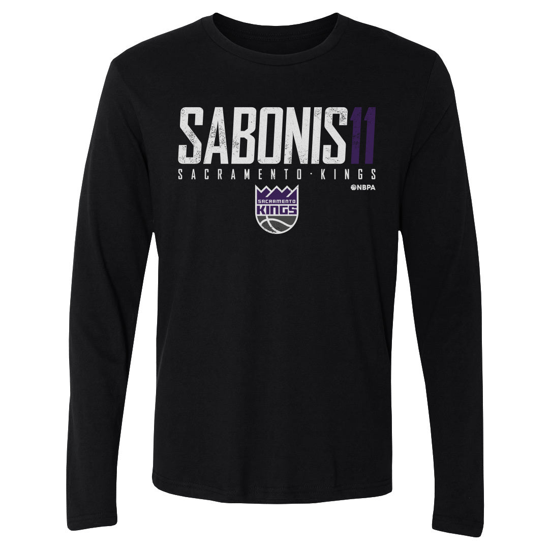 Domantas Sabonis Men&#39;s Long Sleeve T-Shirt | 500 LEVEL