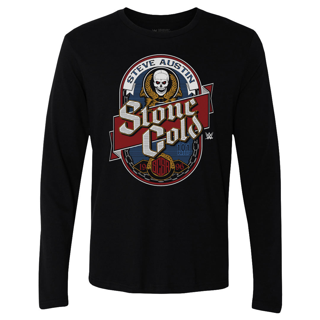 Stone Cold Steve Austin Men&#39;s Long Sleeve T-Shirt | 500 LEVEL