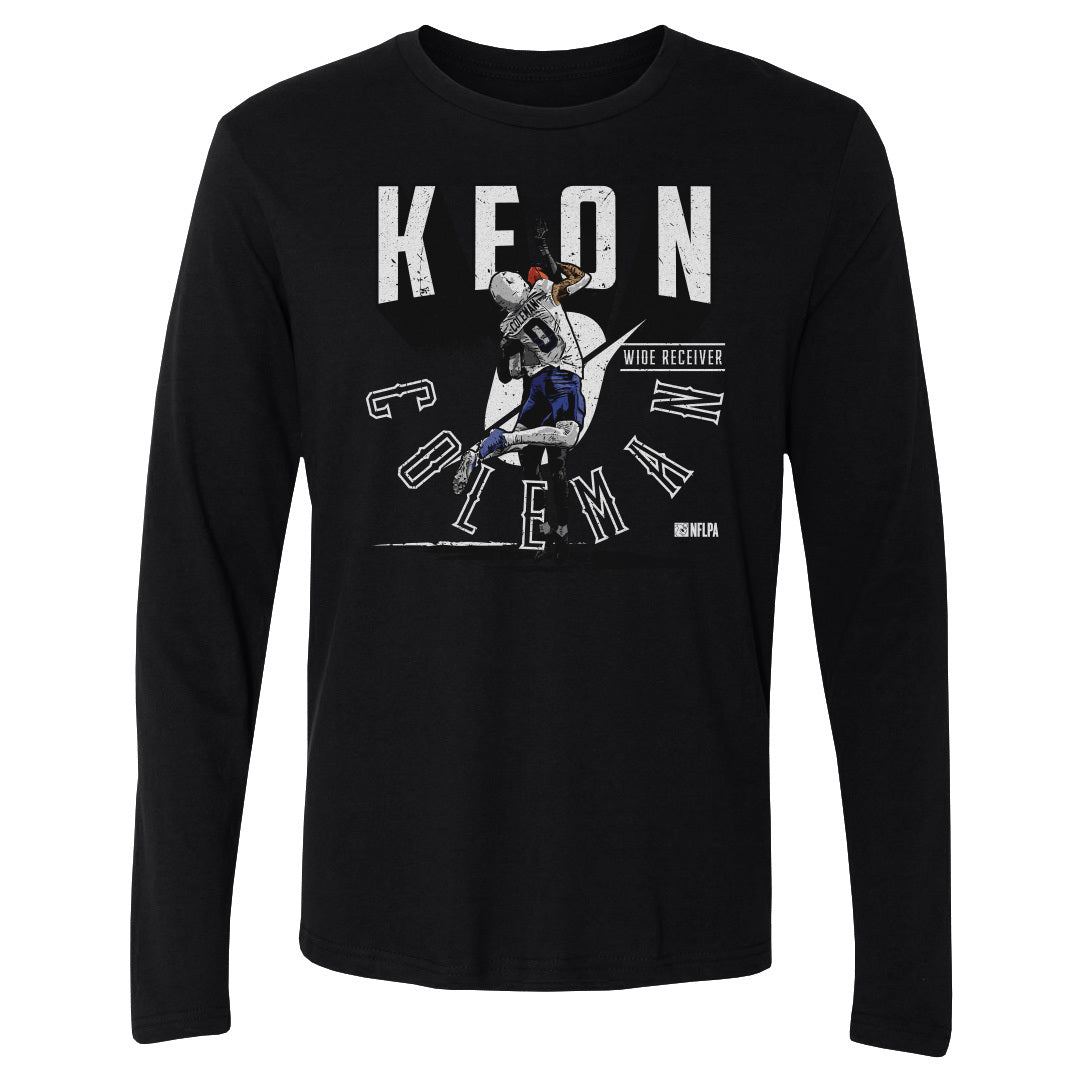 Keon Coleman Men&#39;s Long Sleeve T-Shirt | 500 LEVEL