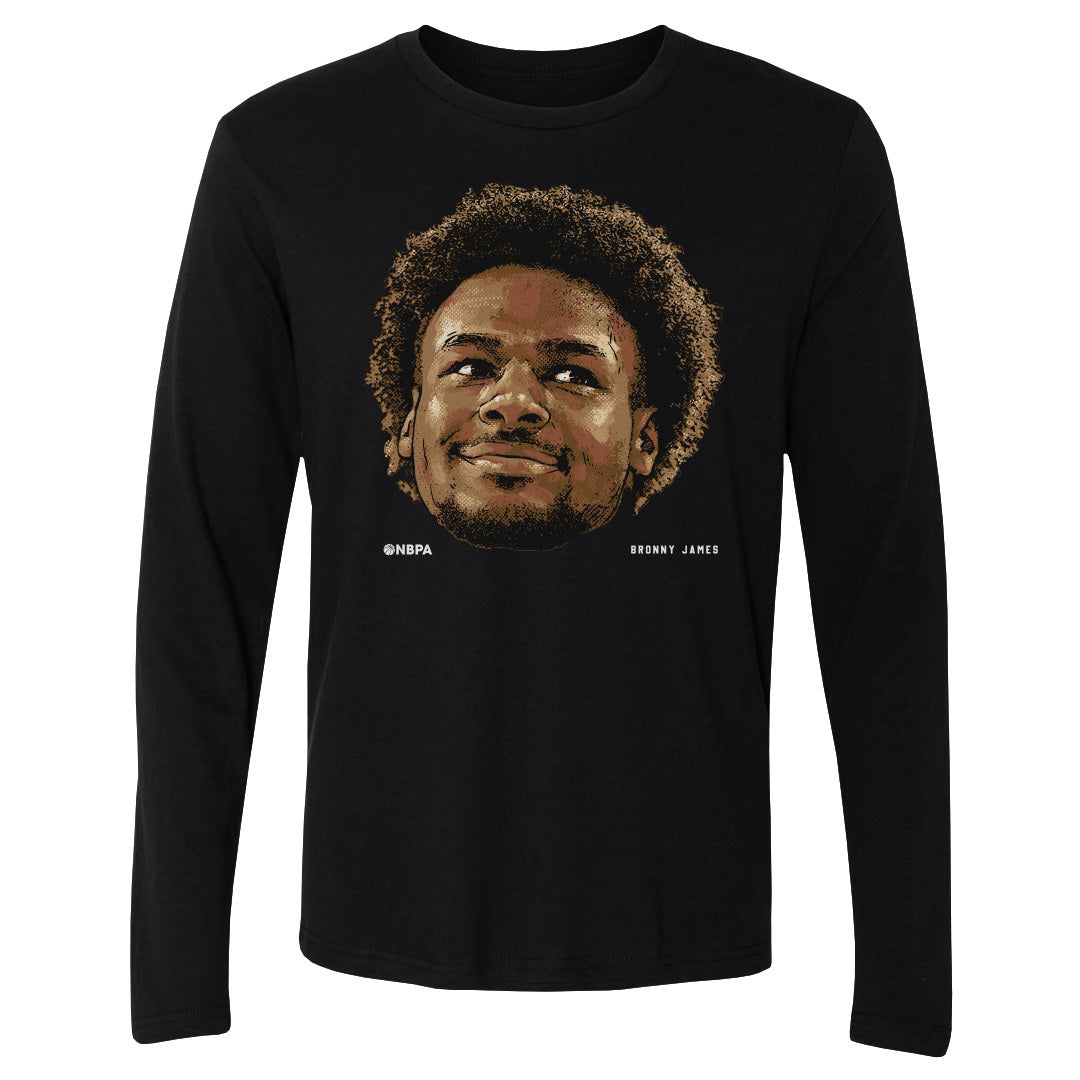 Bronny James Jr. Men&#39;s Long Sleeve T-Shirt | 500 LEVEL