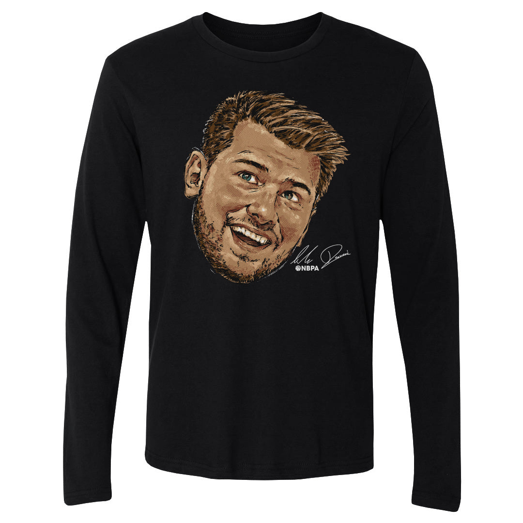 Luka Doncic Men&#39;s Long Sleeve T-Shirt | 500 LEVEL