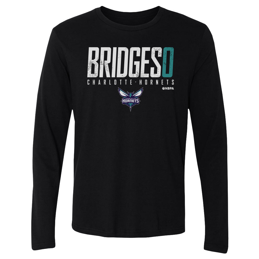 Miles Bridges Men&#39;s Long Sleeve T-Shirt | 500 LEVEL