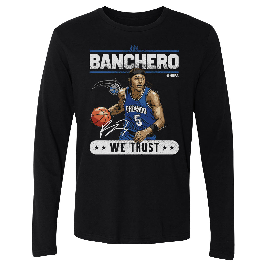 Paolo Banchero Men&#39;s Long Sleeve T-Shirt | 500 LEVEL