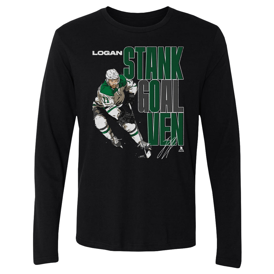 Logan Stankoven Men&#39;s Long Sleeve T-Shirt | 500 LEVEL