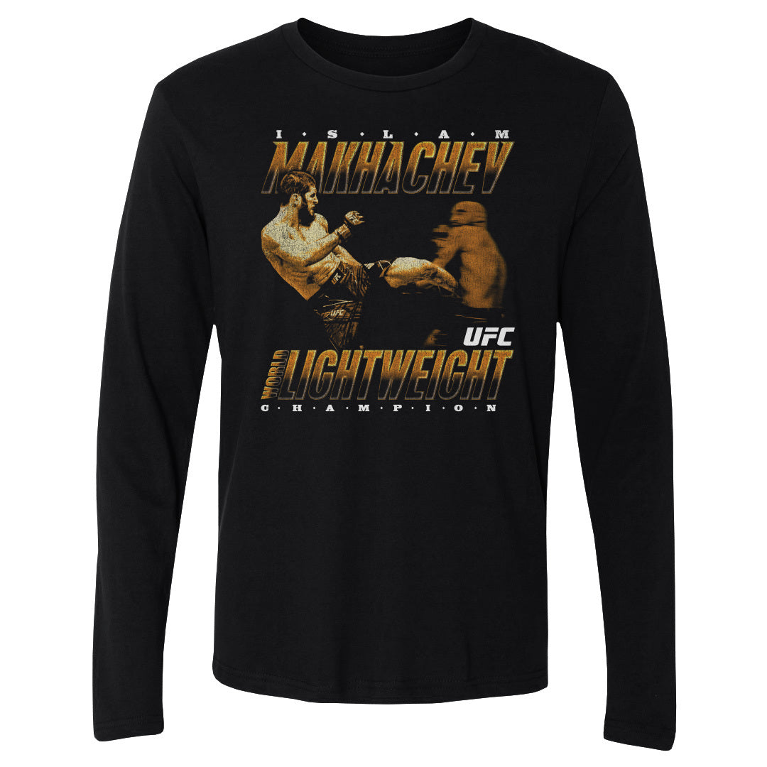 Islam Makhachev Men&#39;s Long Sleeve T-Shirt | 500 LEVEL