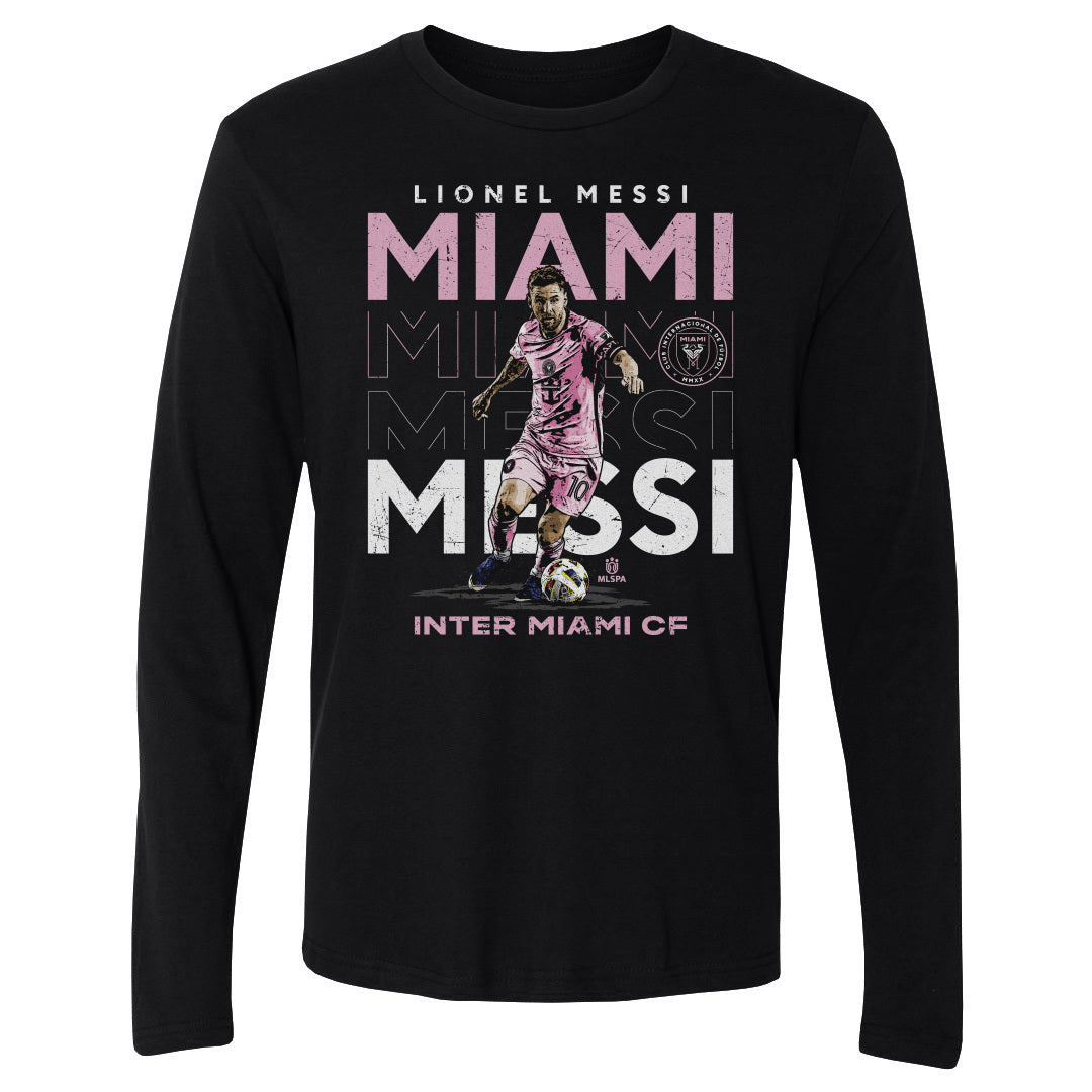 Lionel Messi Men&#39;s Long Sleeve T-Shirt | 500 LEVEL