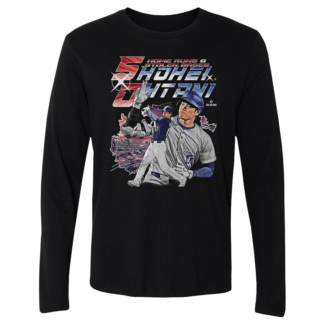 Shohei Ohtani Men&#39;s Long Sleeve T-Shirt | 500 LEVEL