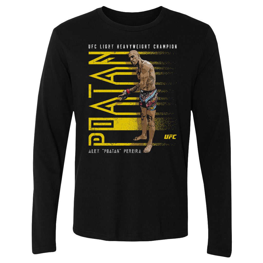 Alex Pereira Men&#39;s Long Sleeve T-Shirt | 500 LEVEL