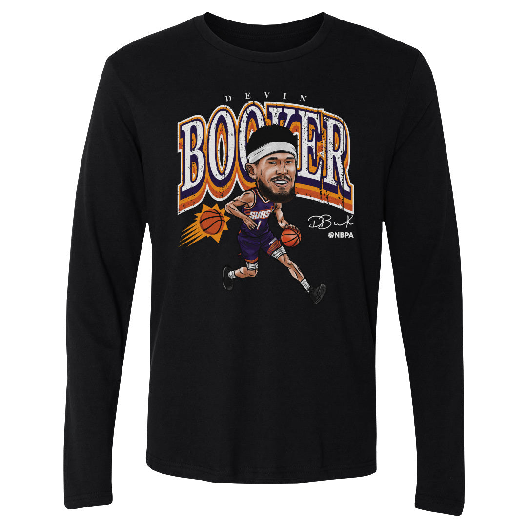 Devin Booker Men&#39;s Long Sleeve T-Shirt | 500 LEVEL