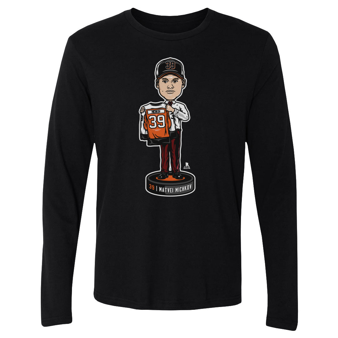 Matvei Michkov Men&#39;s Long Sleeve T-Shirt | 500 LEVEL