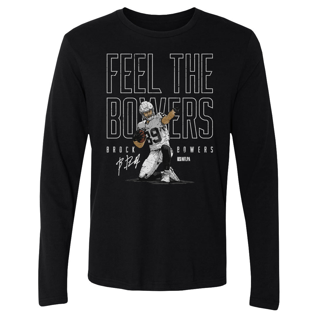 Brock Bowers Men&#39;s Long Sleeve T-Shirt | 500 LEVEL