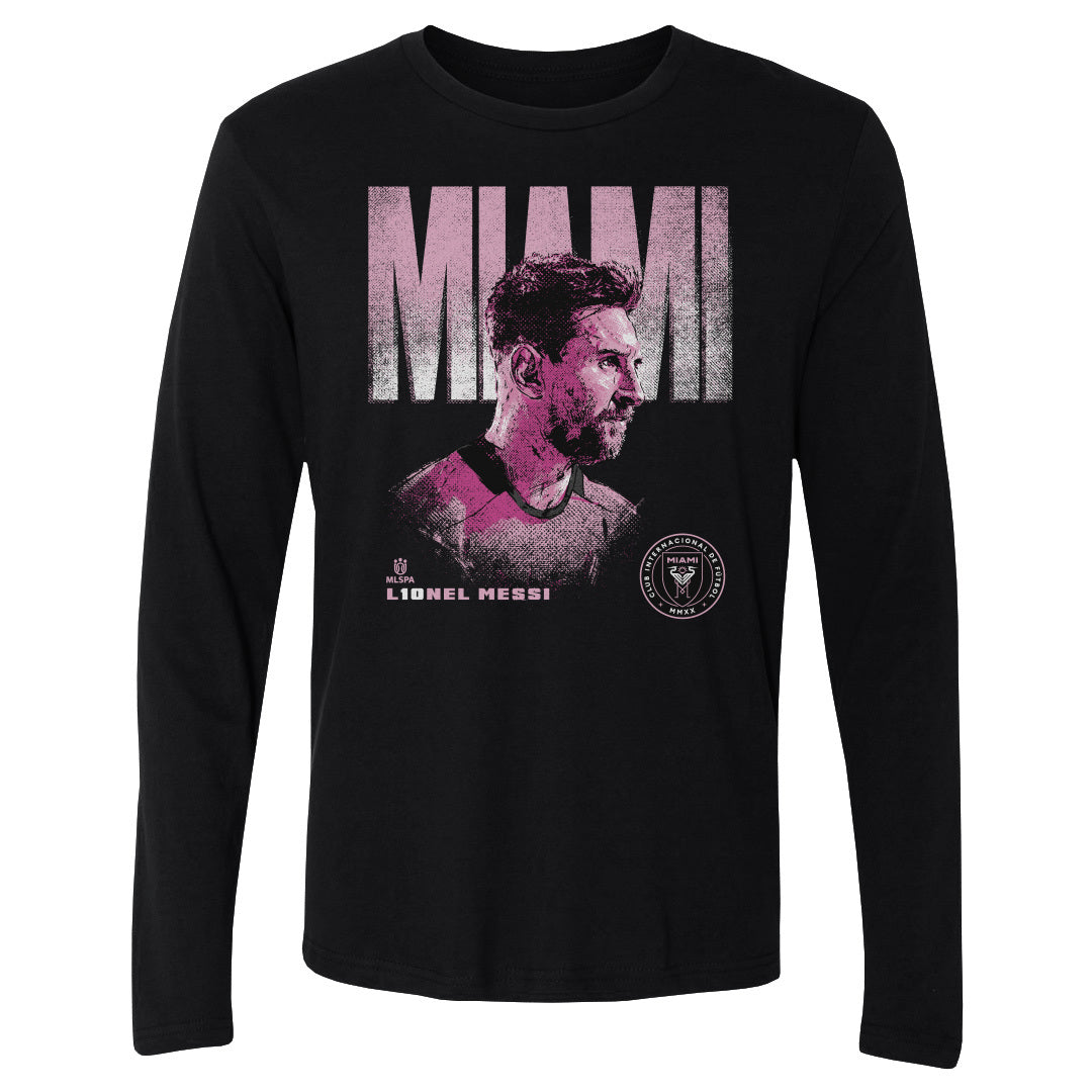 Lionel Messi Men&#39;s Long Sleeve T-Shirt | 500 LEVEL