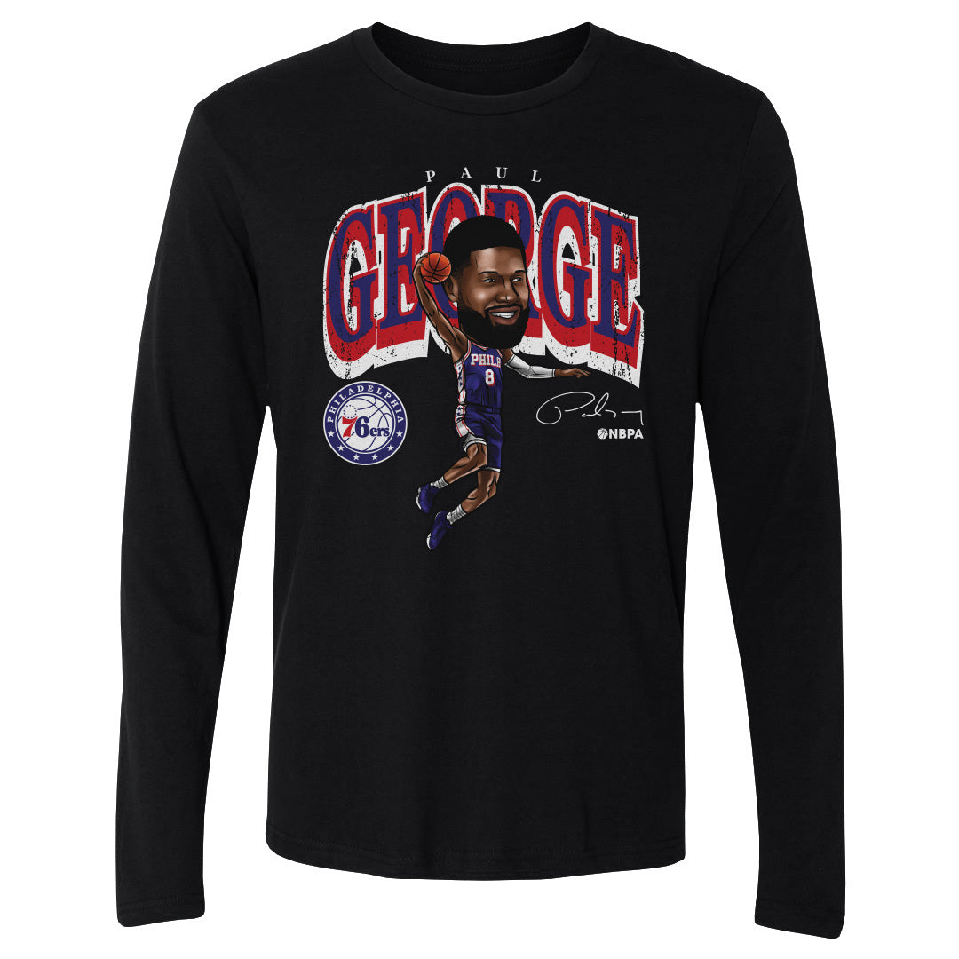 Paul George Men&#39;s Long Sleeve T-Shirt | 500 LEVEL