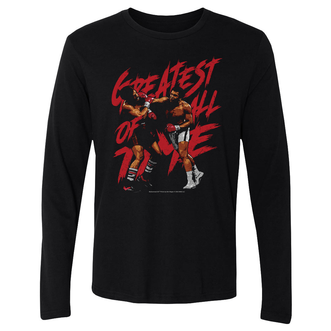 Muhammad Ali Men&#39;s Long Sleeve T-Shirt | 500 LEVEL