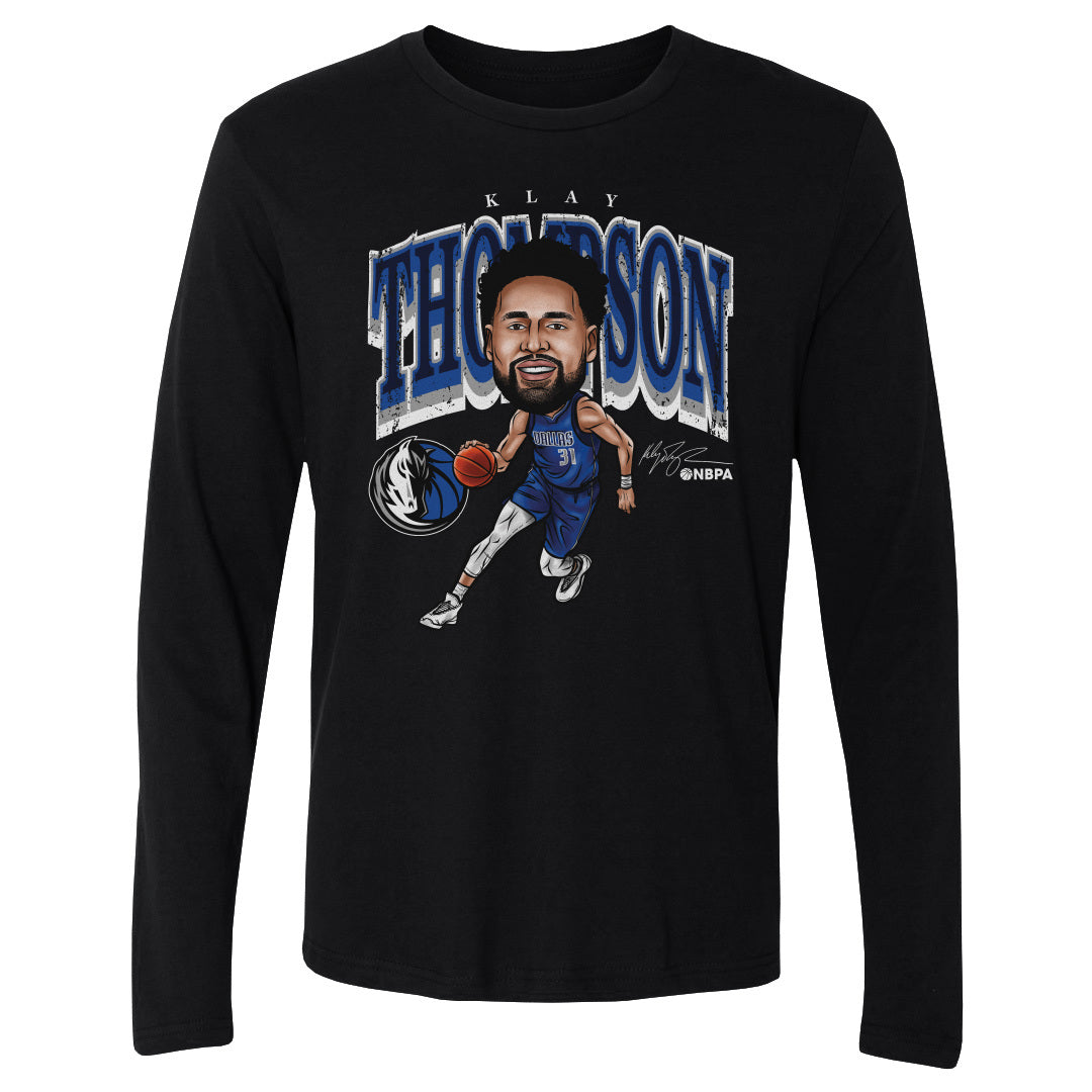 Klay Thompson Men&#39;s Long Sleeve T-Shirt | 500 LEVEL