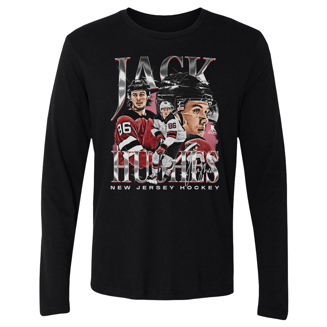 Jack Hughes Men&#39;s Long Sleeve T-Shirt | 500 LEVEL