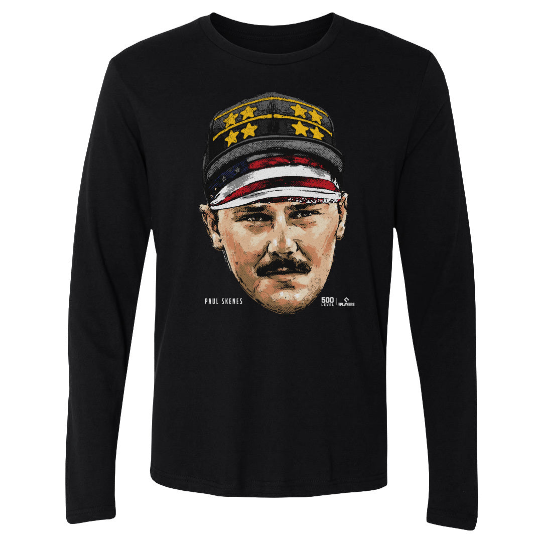 Paul Skenes Men&#39;s Long Sleeve T-Shirt | 500 LEVEL