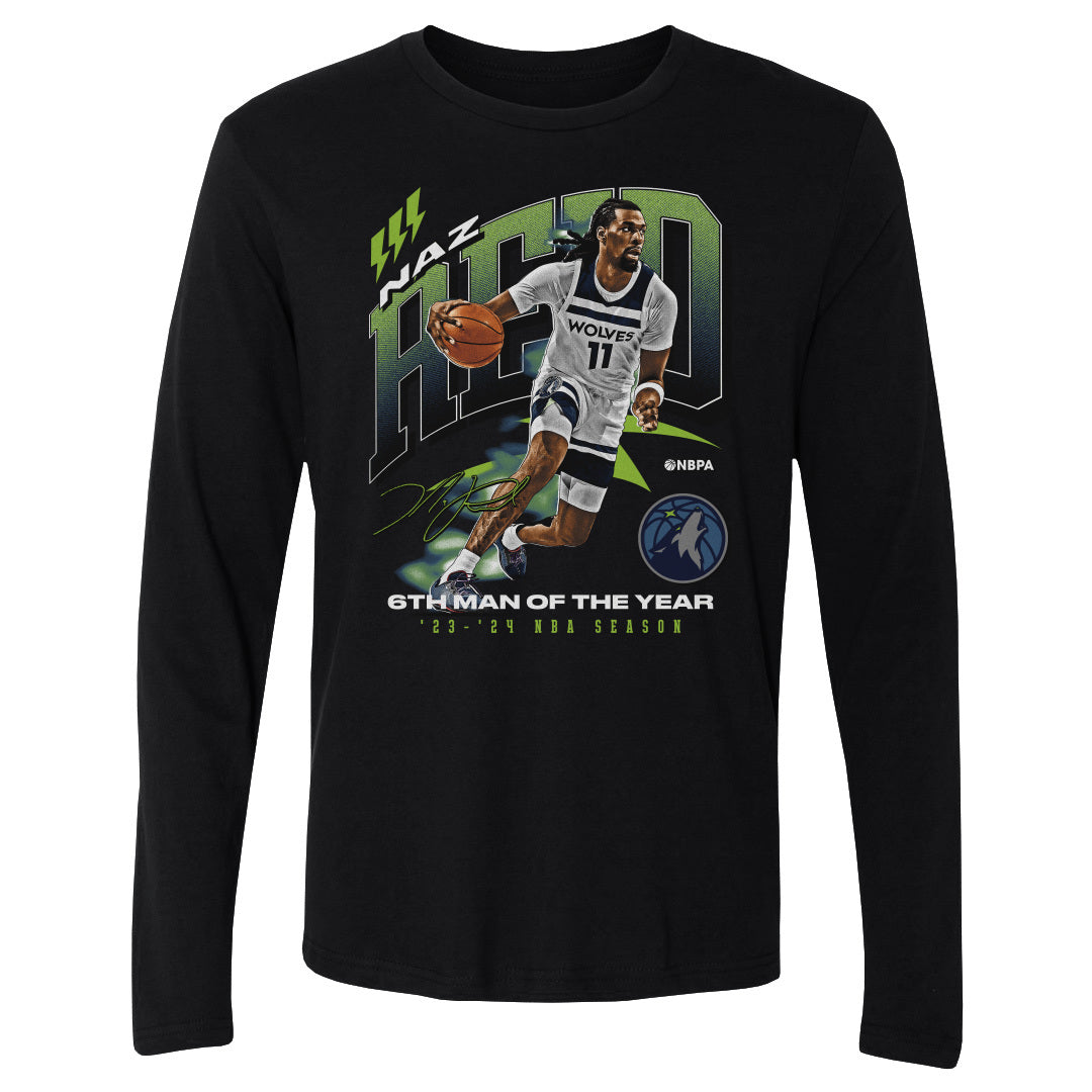 Naz Reid Men&#39;s Long Sleeve T-Shirt | 500 LEVEL