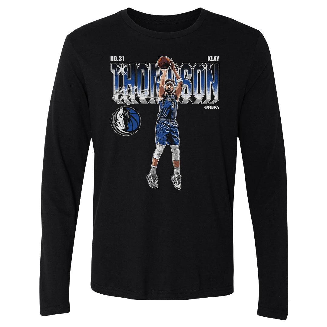 Klay Thompson Men&#39;s Long Sleeve T-Shirt | 500 LEVEL