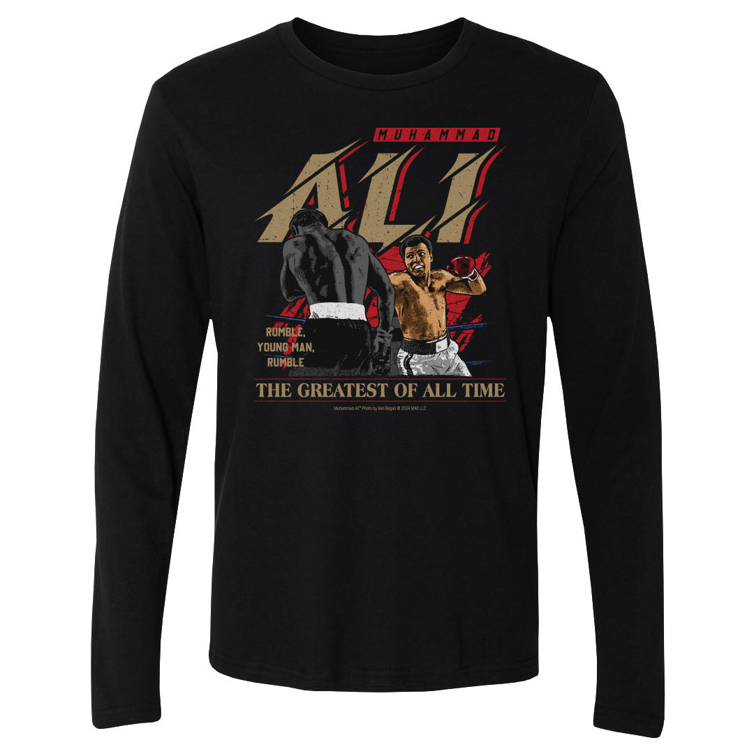 Muhammad Ali Men&#39;s Long Sleeve T-Shirt | 500 LEVEL