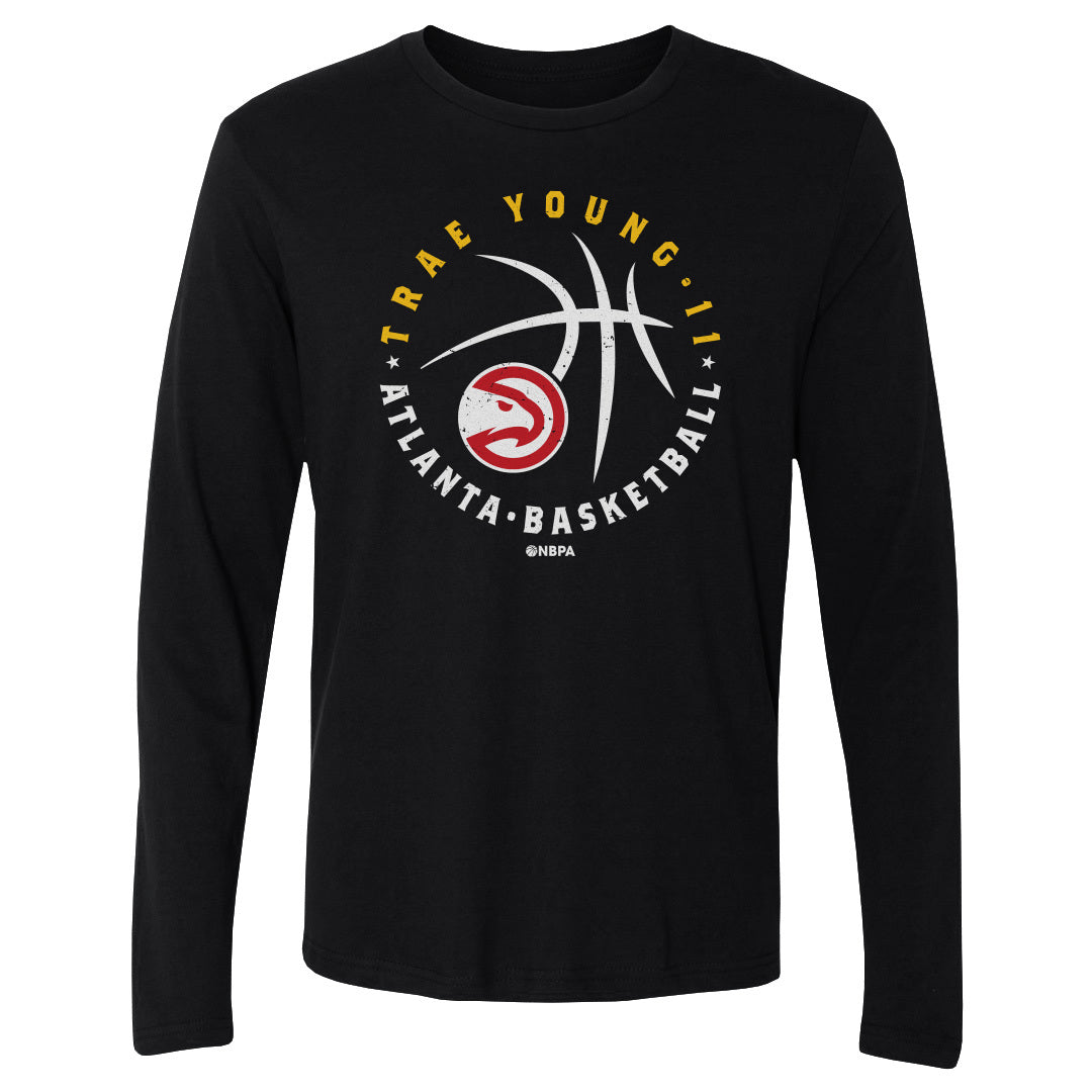 Trae Young Men&#39;s Long Sleeve T-Shirt | 500 LEVEL