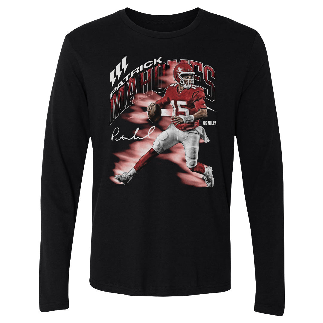 Patrick Mahomes Men&#39;s Long Sleeve T-Shirt | 500 LEVEL