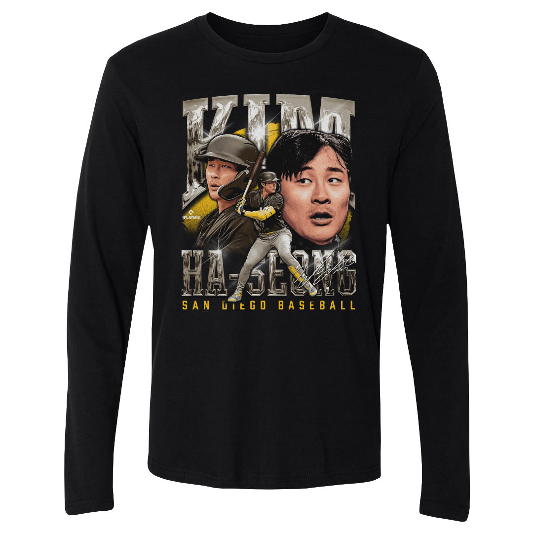 Kim Ha-Seong Men&#39;s Long Sleeve T-Shirt | 500 LEVEL