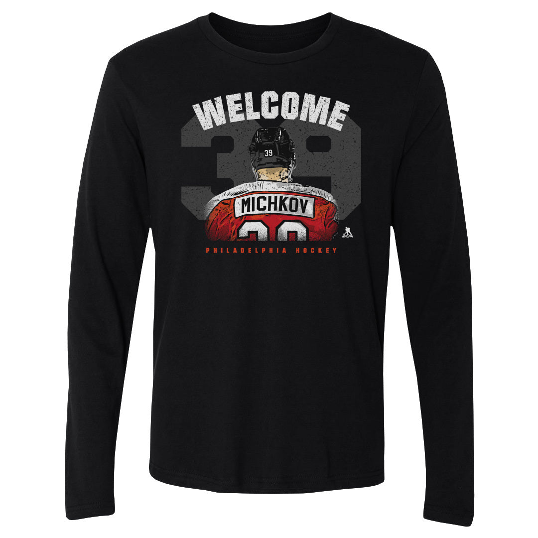 Matvei Michkov Men&#39;s Long Sleeve T-Shirt | 500 LEVEL