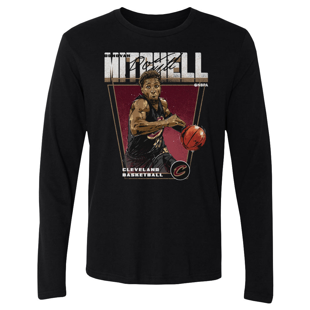 Donovan Mitchell Men&#39;s Long Sleeve T-Shirt | 500 LEVEL