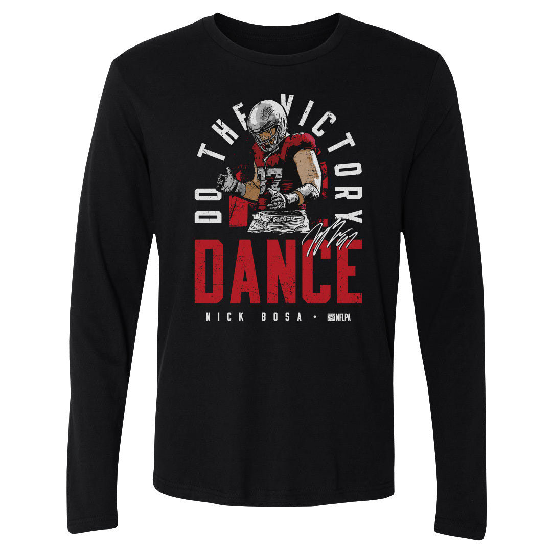 Nick Bosa Men&#39;s Long Sleeve T-Shirt | 500 LEVEL