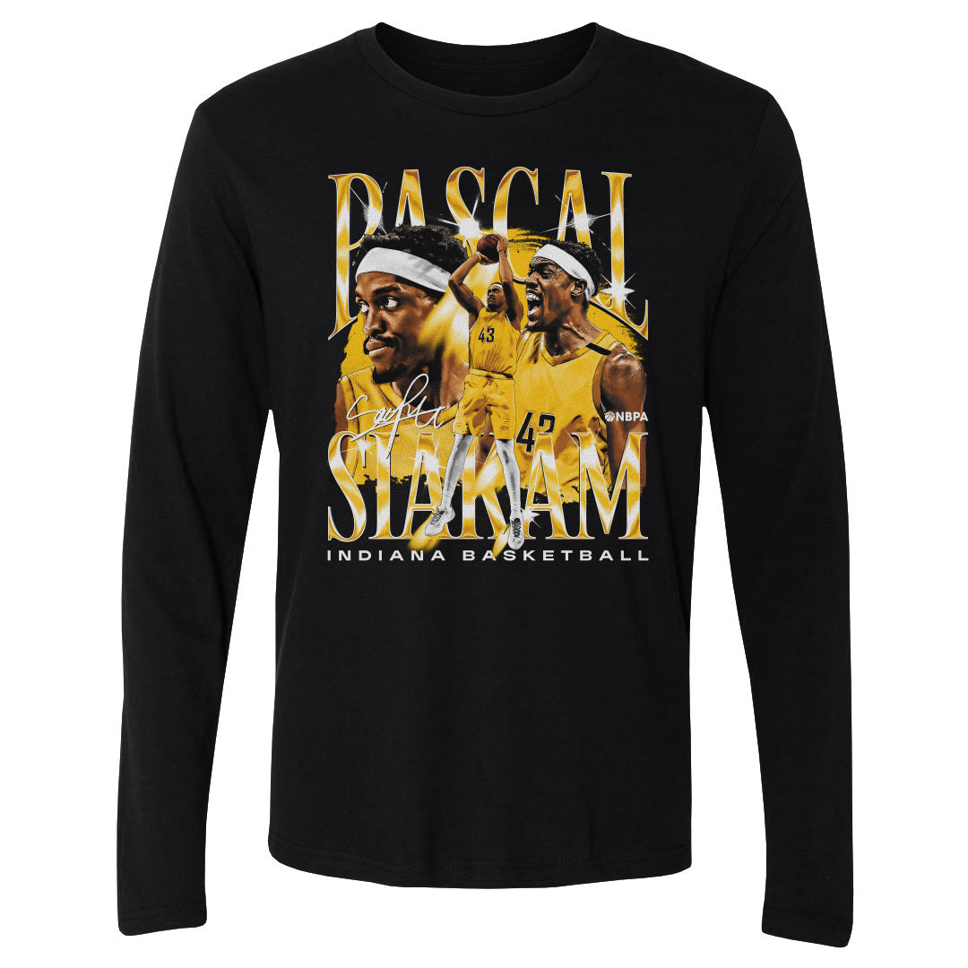 Pascal Siakam Men&#39;s Long Sleeve T-Shirt | 500 LEVEL