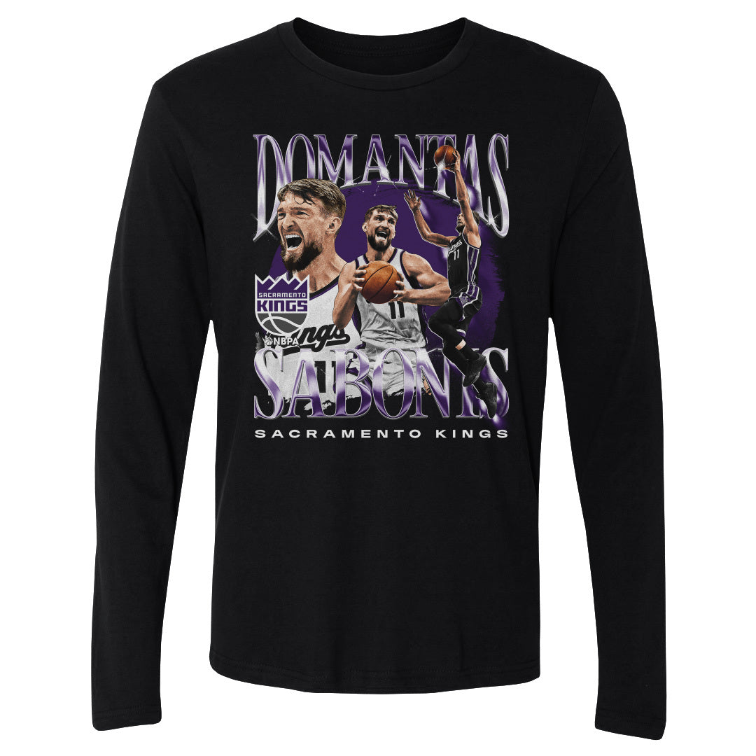 Domantas Sabonis Men&#39;s Long Sleeve T-Shirt | 500 LEVEL