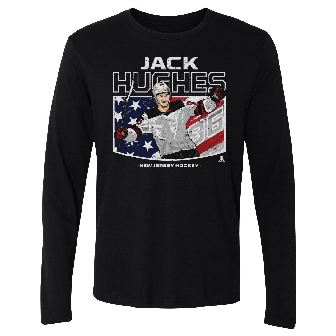 Jack Hughes Men&#39;s Long Sleeve T-Shirt | 500 LEVEL