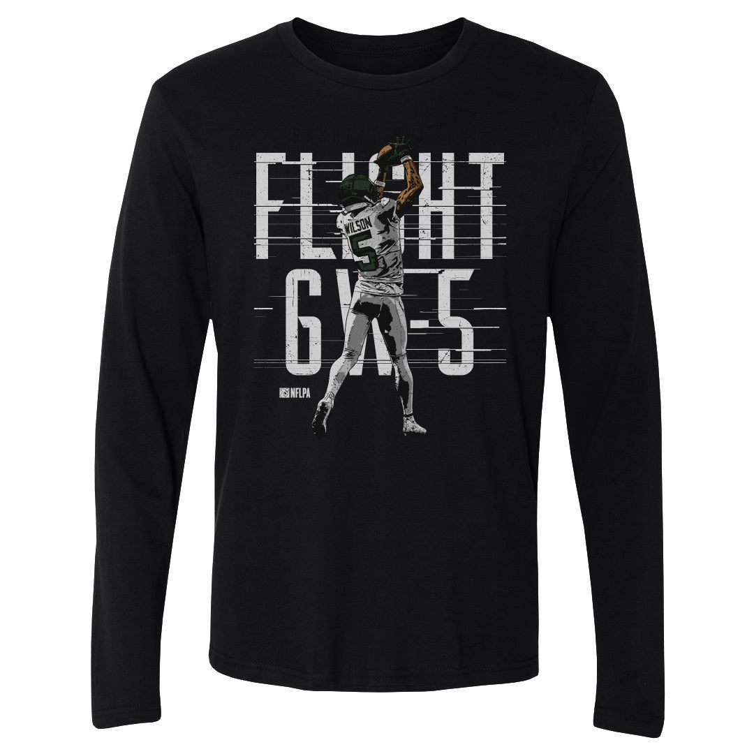 Garrett Wilson Men&#39;s Long Sleeve T-Shirt | 500 LEVEL