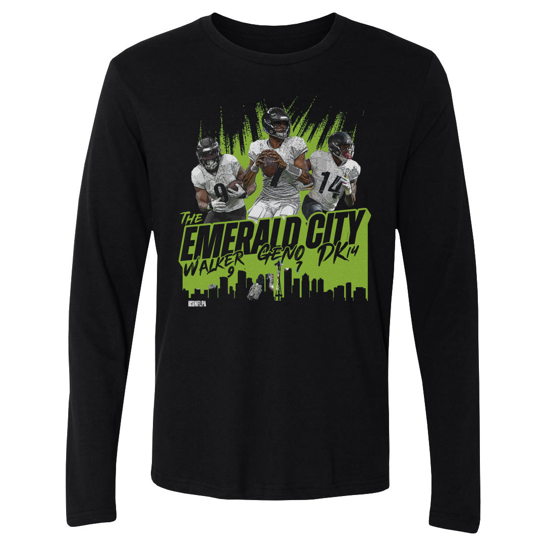 Geno Smith Men&#39;s Long Sleeve T-Shirt | 500 LEVEL