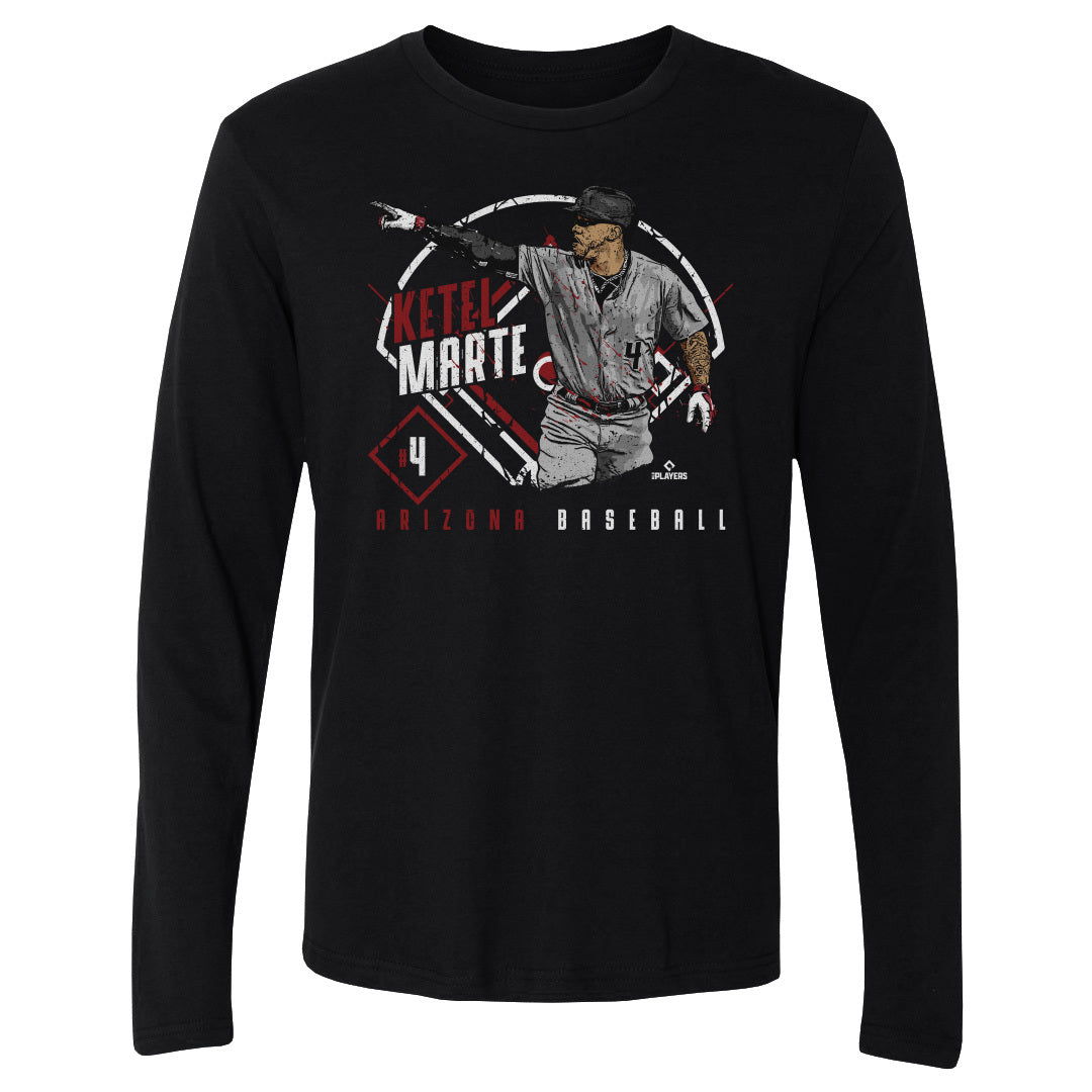 Ketel Marte Men&#39;s Long Sleeve T-Shirt | 500 LEVEL