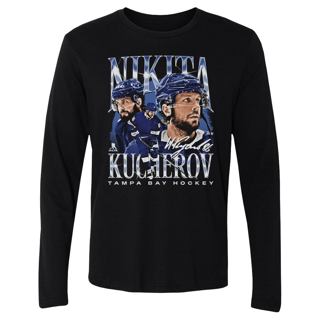 Nikita Kucherov Men&#39;s Long Sleeve T-Shirt | 500 LEVEL