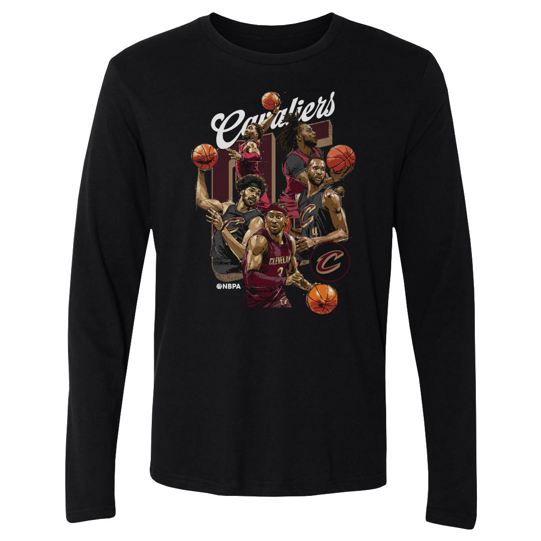 Cleveland Cavaliers Men&#39;s Long Sleeve T-Shirt | 500 LEVEL