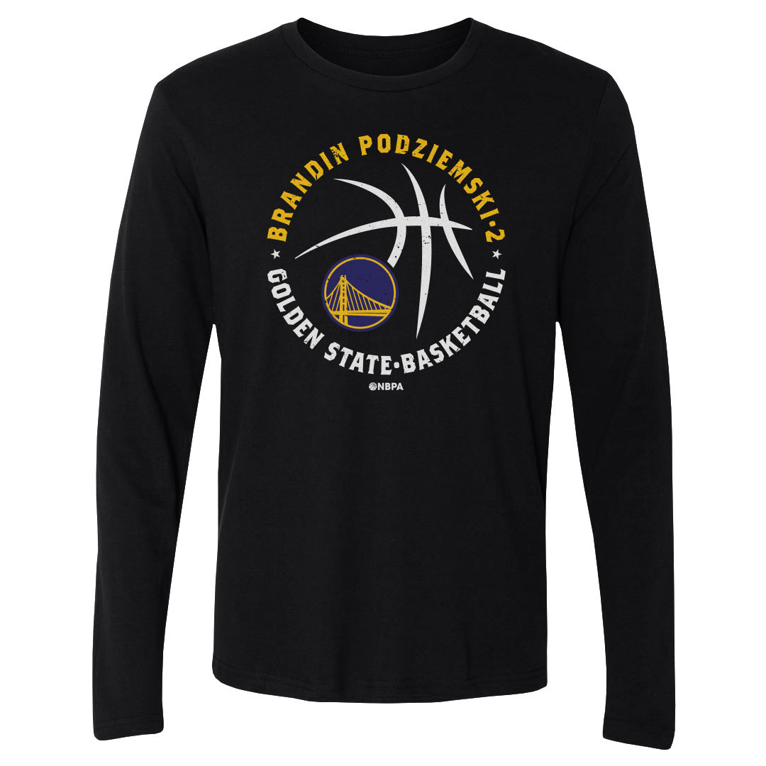 Brandin Podziemski Men&#39;s Long Sleeve T-Shirt | 500 LEVEL