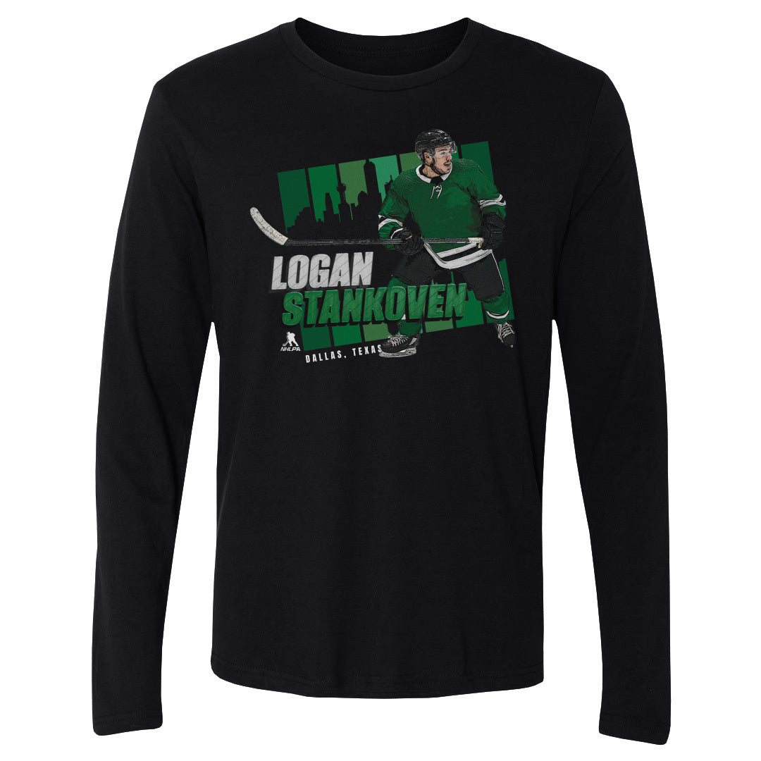 Logan Stankoven Men&#39;s Long Sleeve T-Shirt | 500 LEVEL