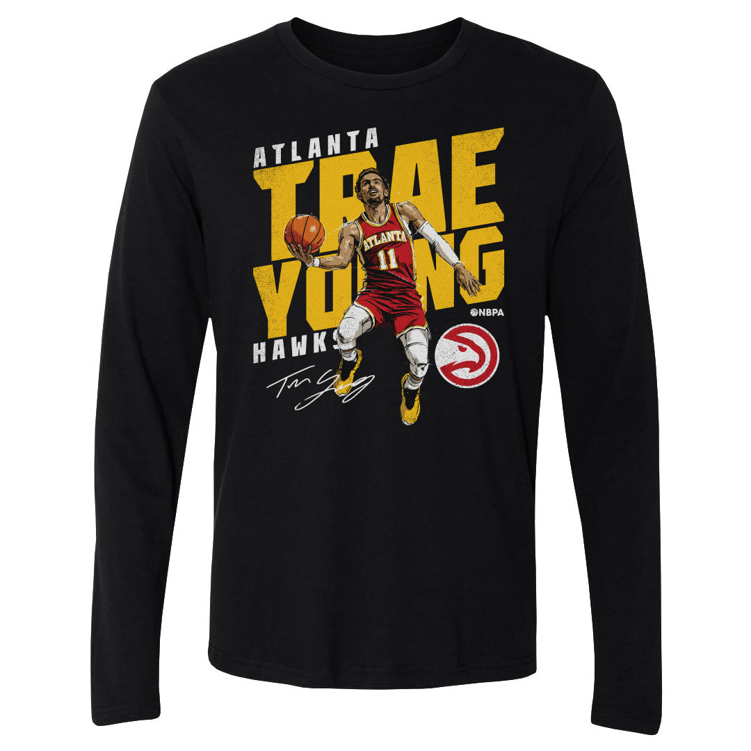 Trae Young Men&#39;s Long Sleeve T-Shirt | 500 LEVEL