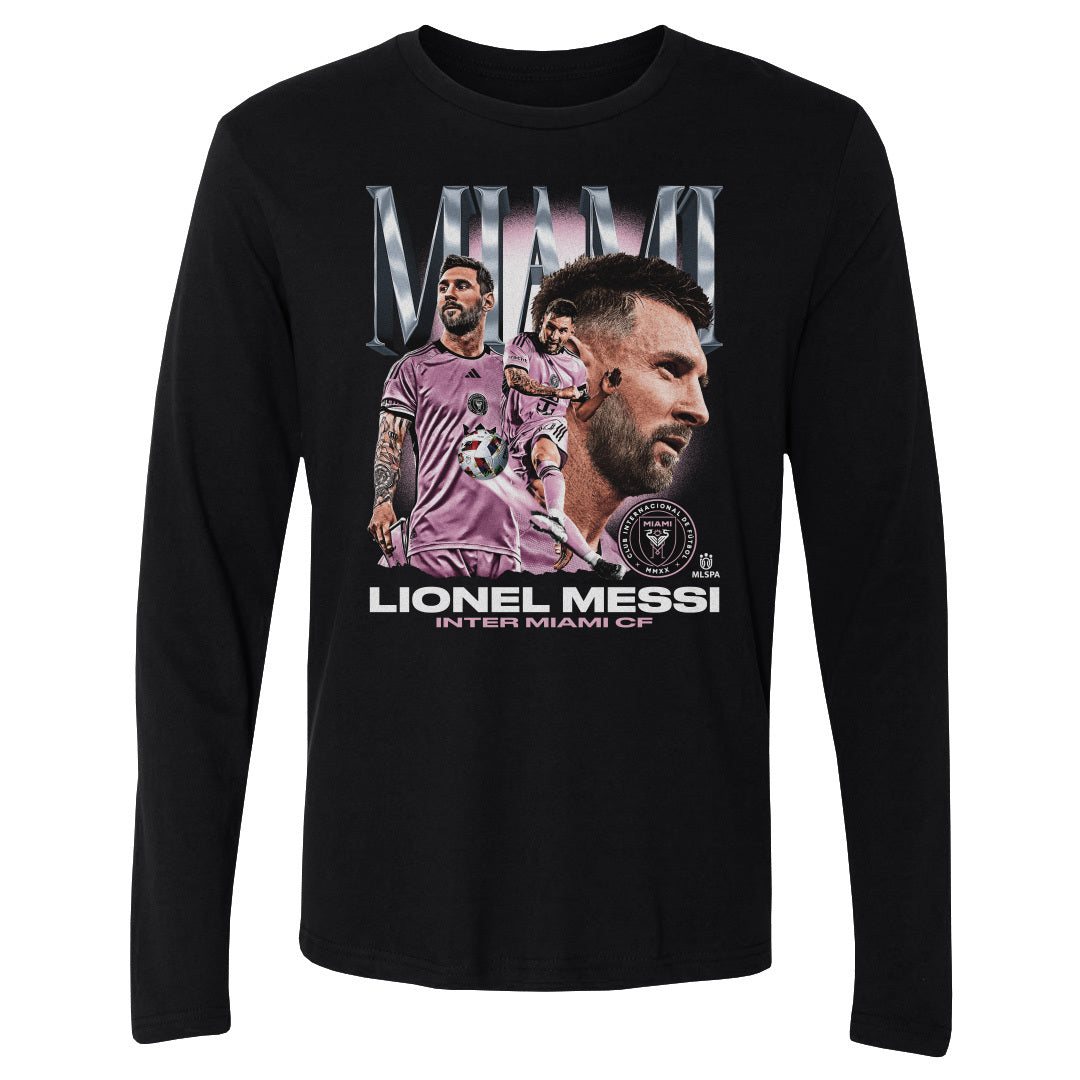 Lionel Messi Men&#39;s Long Sleeve T-Shirt | 500 LEVEL