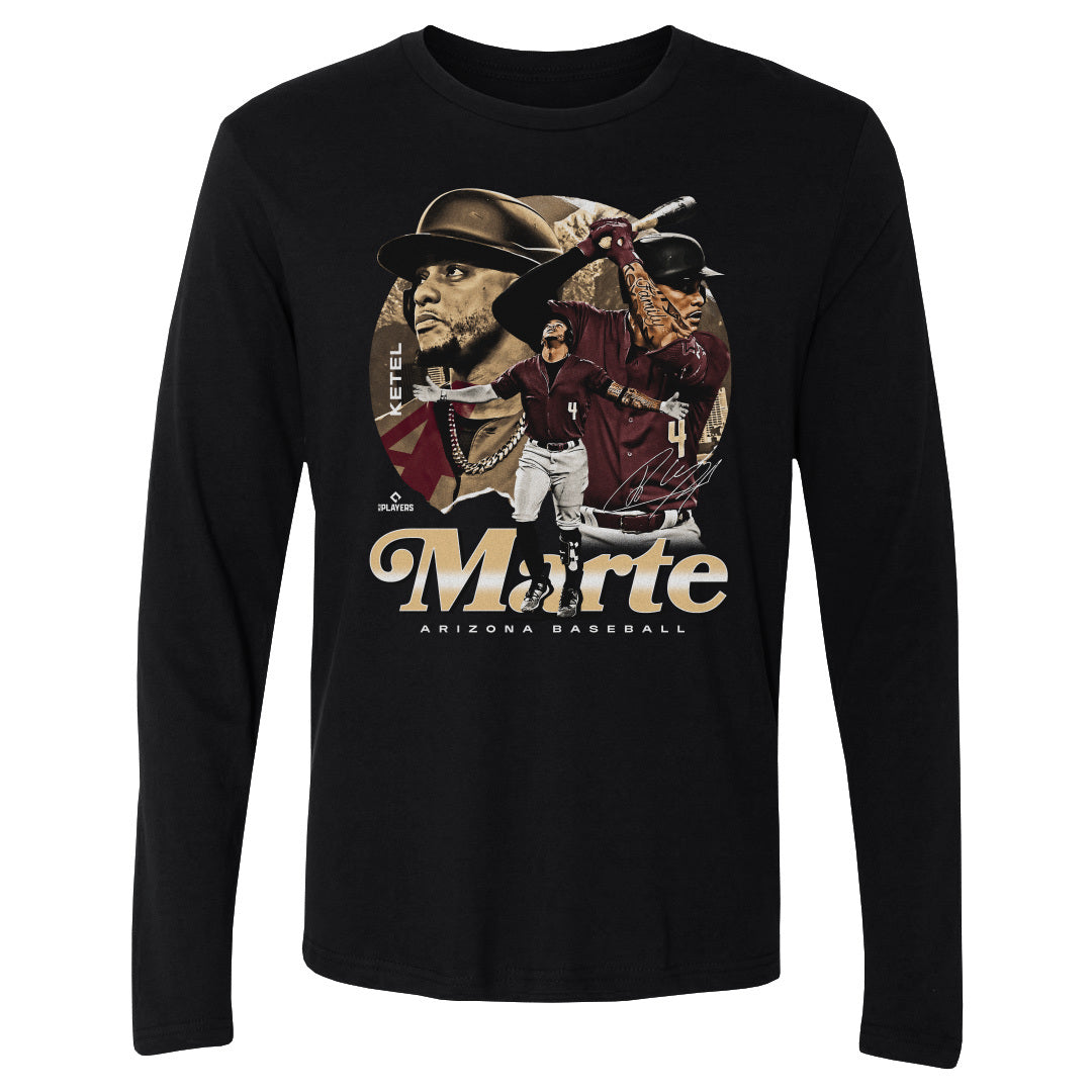 Ketel Marte Men&#39;s Long Sleeve T-Shirt | 500 LEVEL