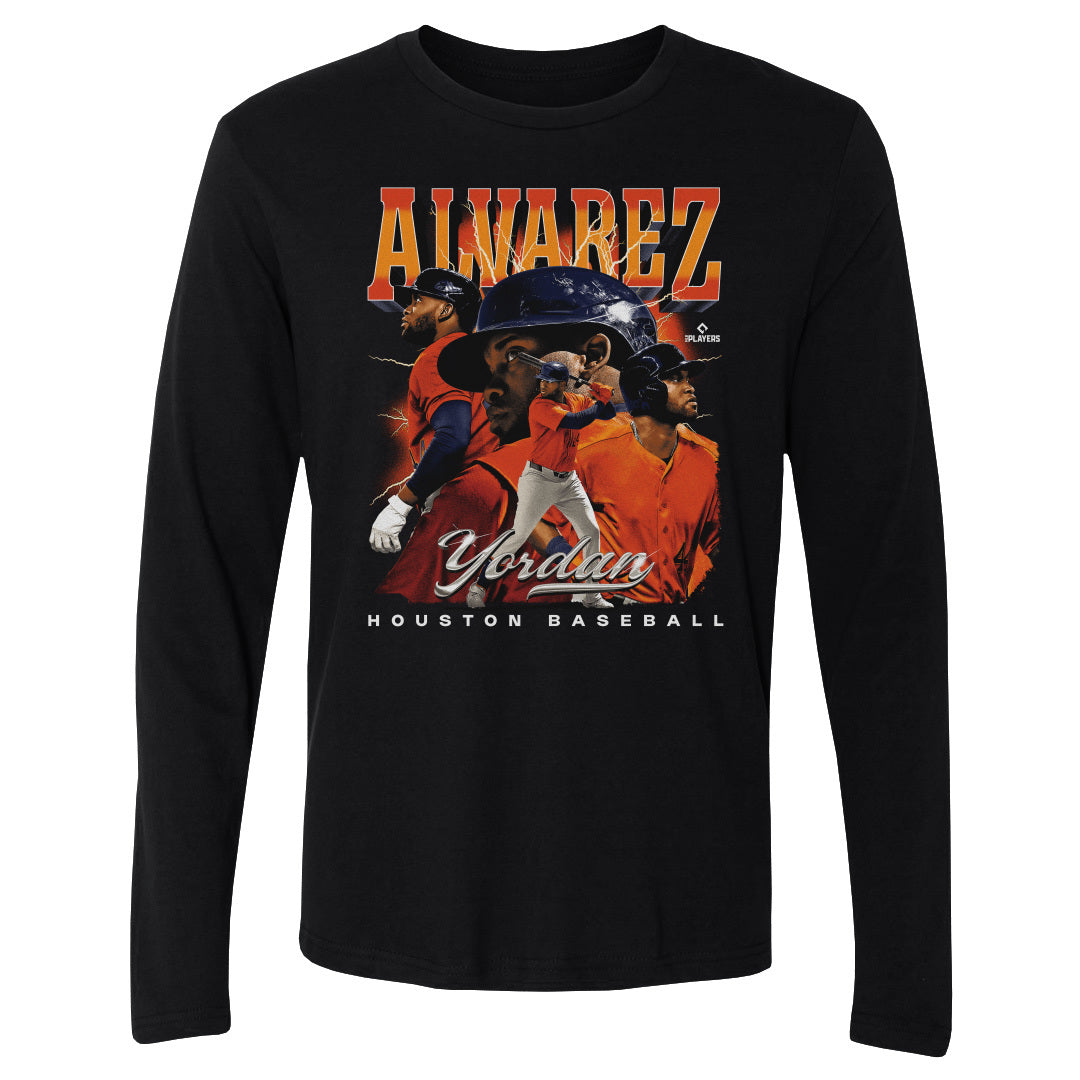 Yordan Alvarez Men&#39;s Long Sleeve T-Shirt | 500 LEVEL