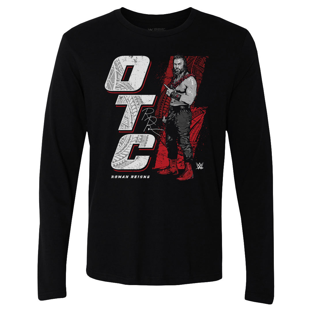 Roman Reigns Men&#39;s Long Sleeve T-Shirt | 500 LEVEL