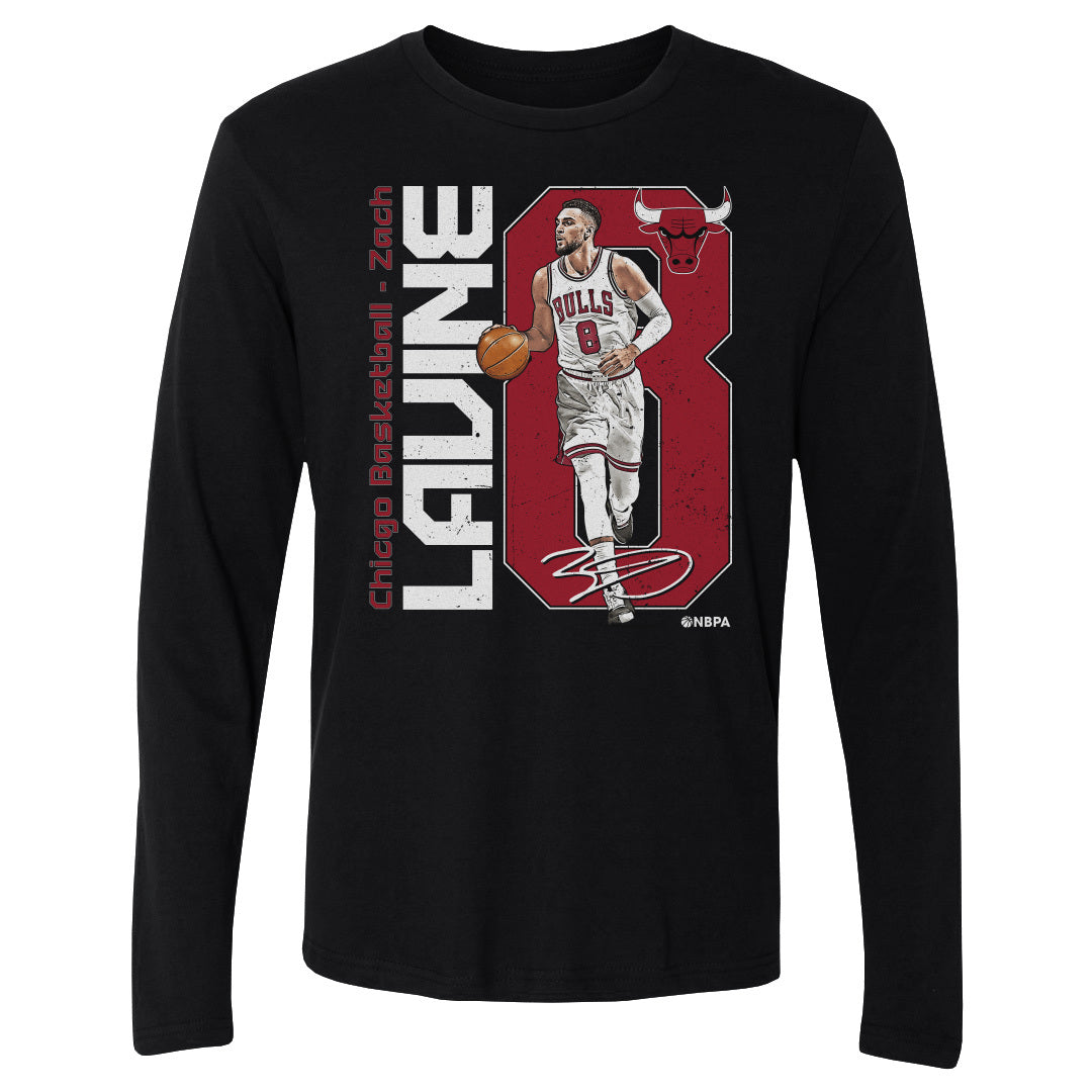 Zach Lavine Men&#39;s Long Sleeve T-Shirt | 500 LEVEL