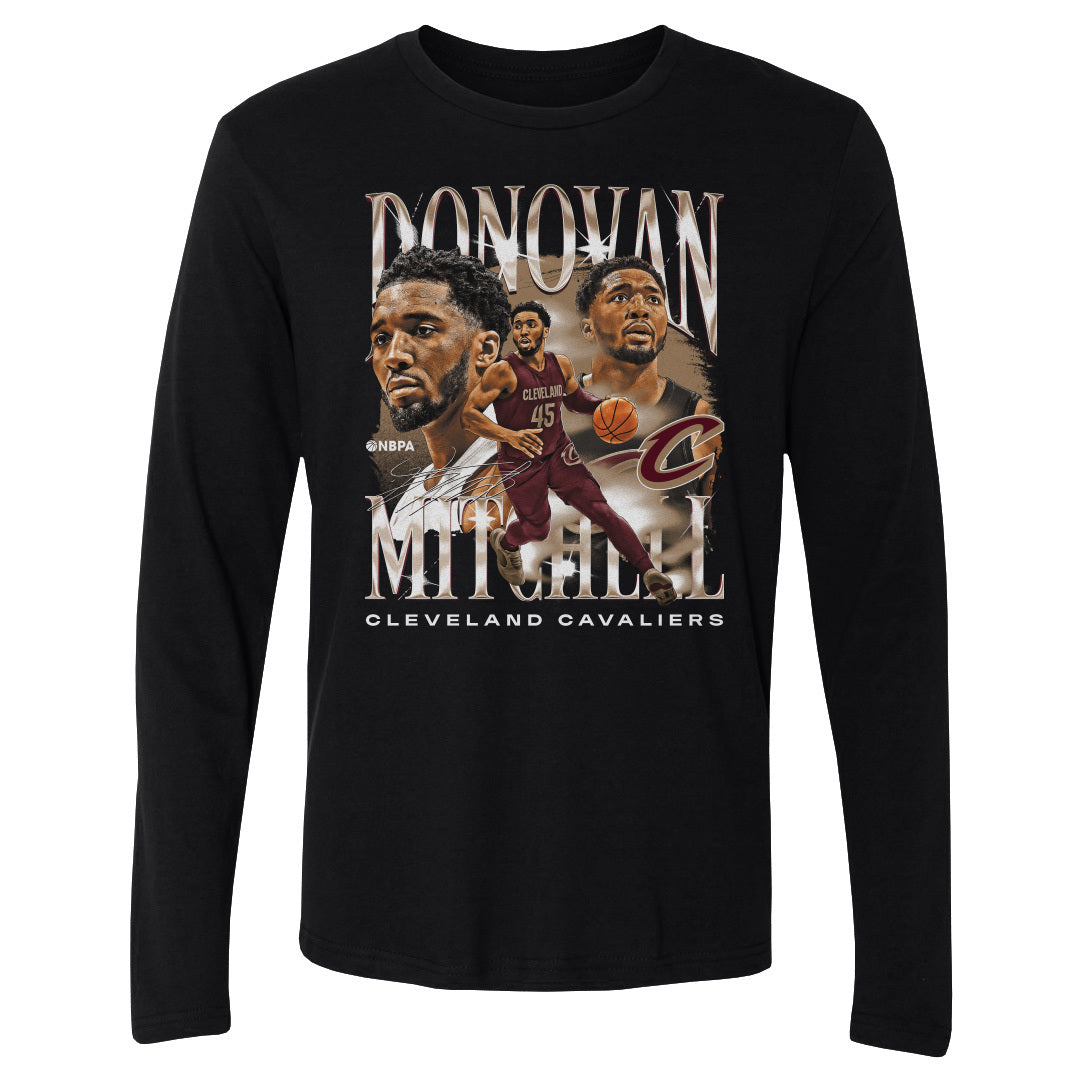 Donovan Mitchell Men&#39;s Long Sleeve T-Shirt | 500 LEVEL