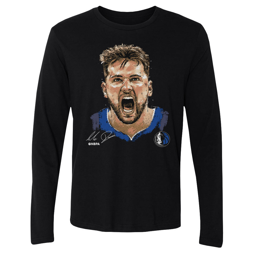 Luka Doncic Men&#39;s Long Sleeve T-Shirt | 500 LEVEL