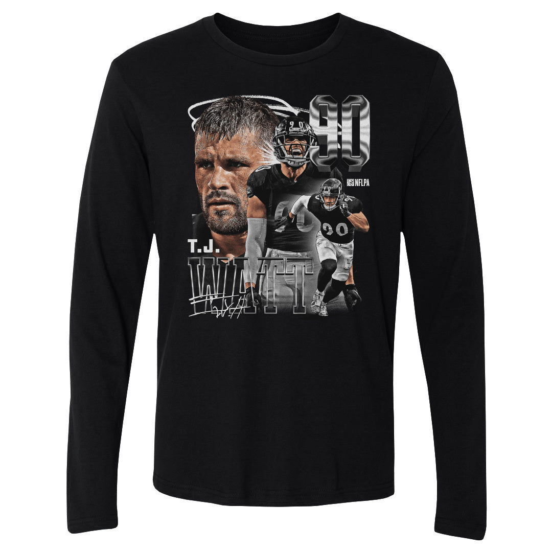 T.J. Watt Men&#39;s Long Sleeve T-Shirt | 500 LEVEL